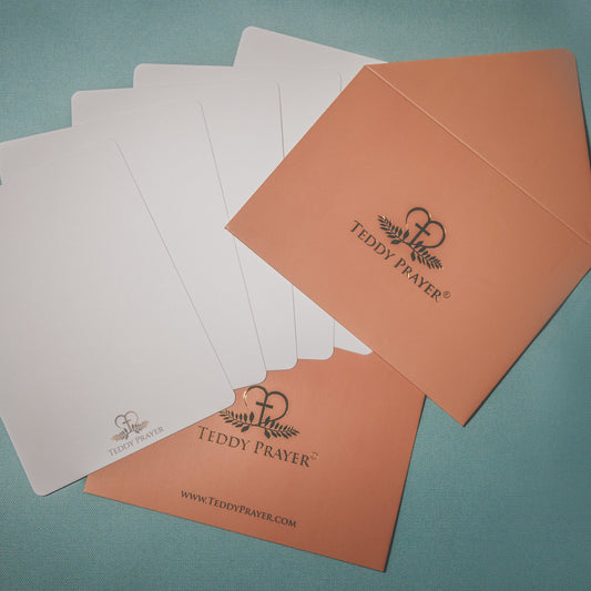 Blank Prayer Cards & Envelopes (Set of 5)